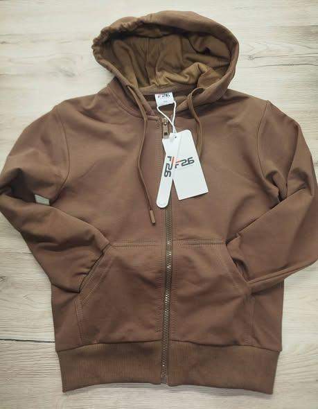 Bluza dresowa F - 26  brązowa