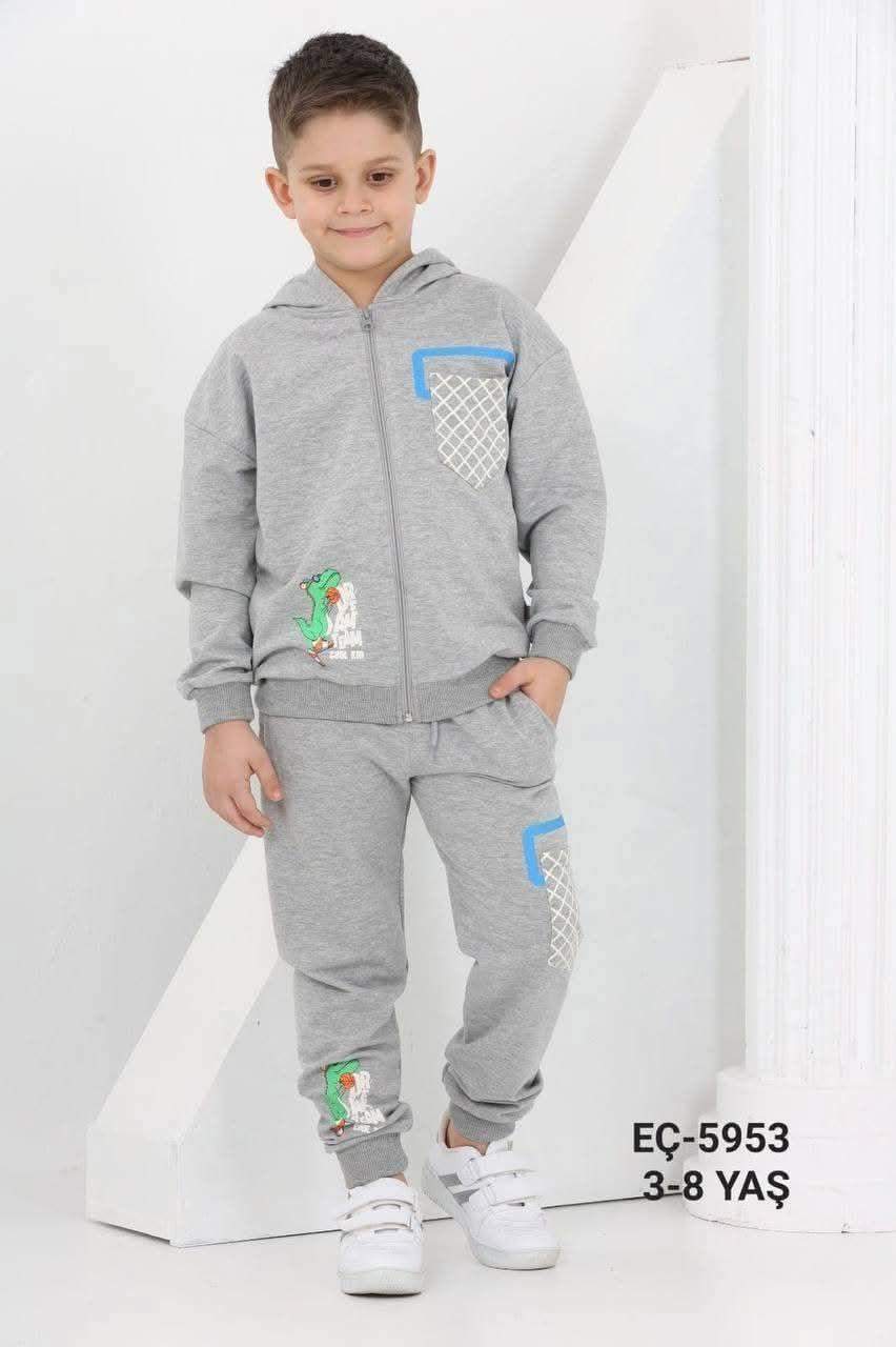 Dres chłopięcy szary - Misil Kids