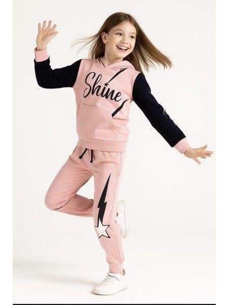 Modny dres dziewczęcy Shine