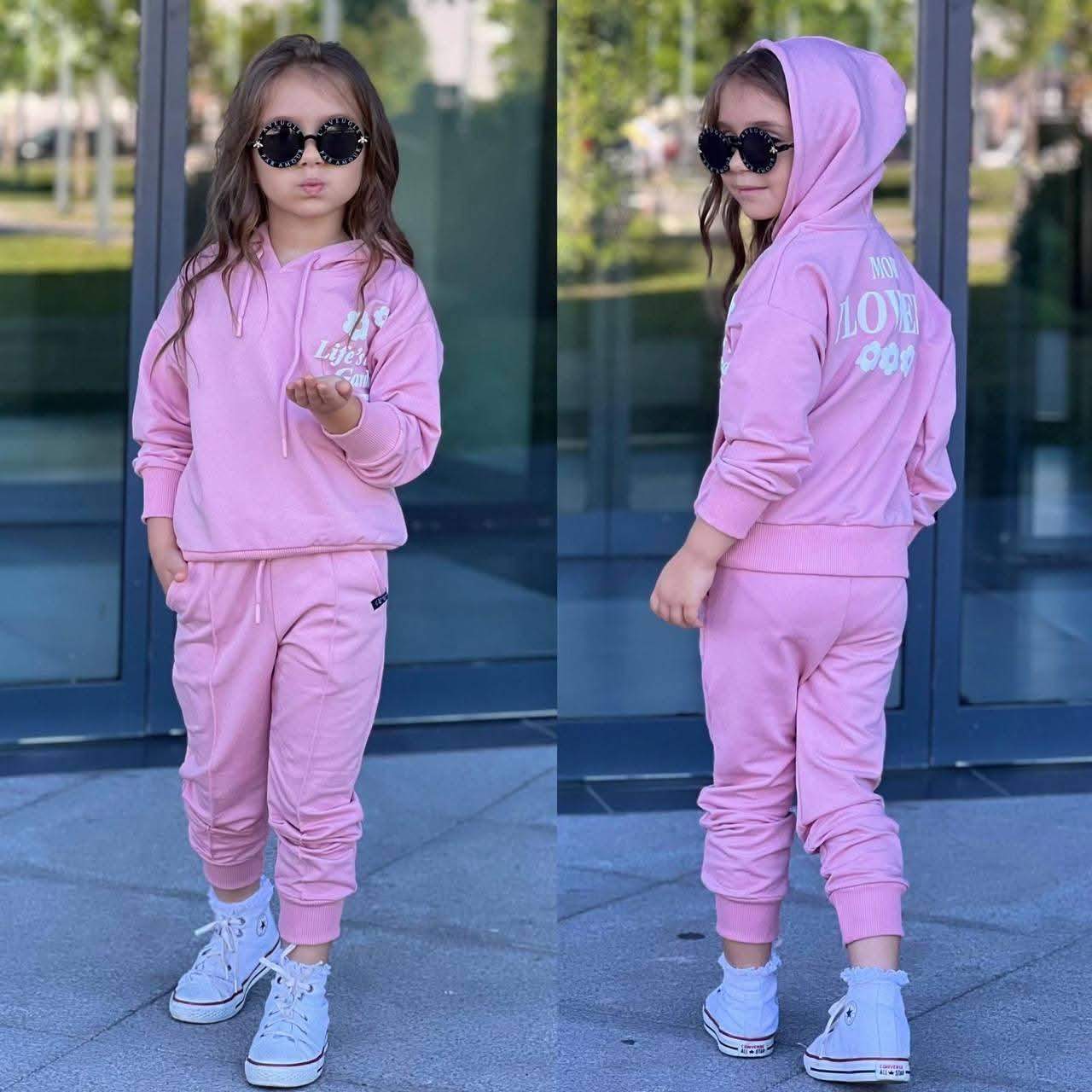 Dres dziewczęcy Flowers 