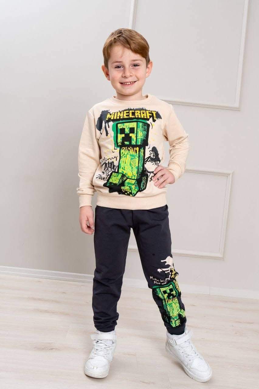 Komplet chłopięcy MINECRAFT