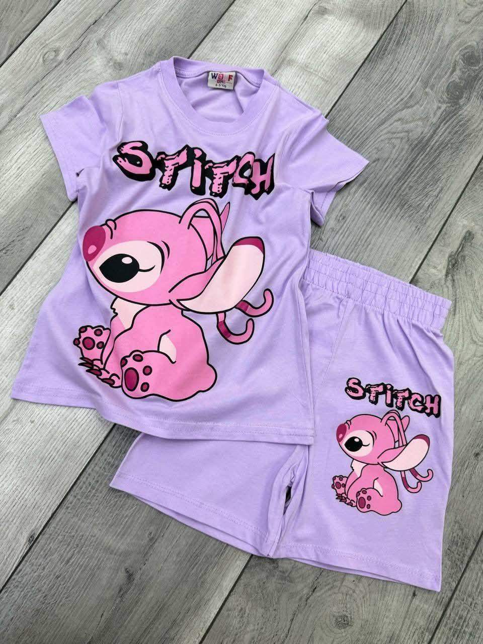 Letni komplet dziewczęcy STITCH &amp; ANGEL