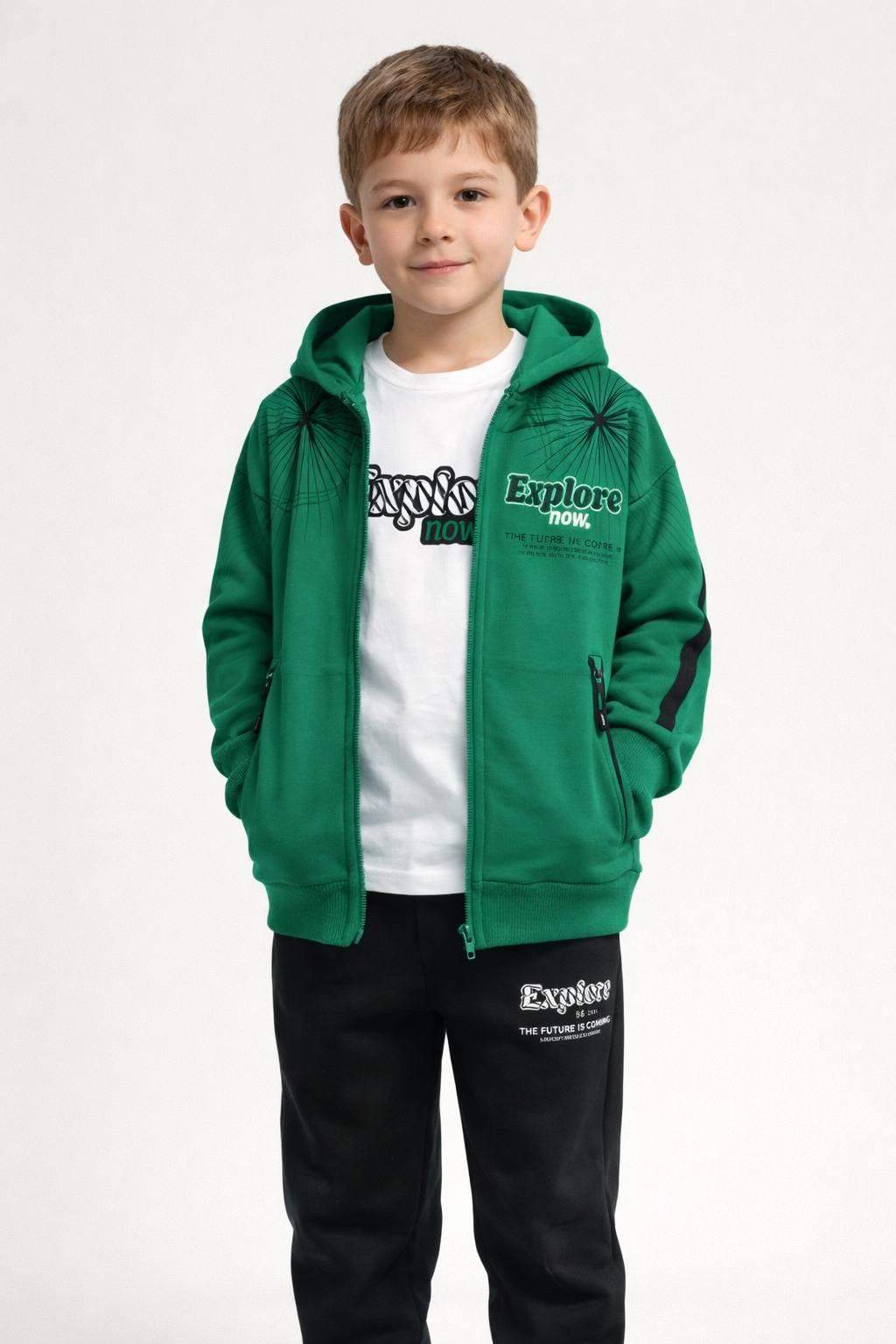 Dres 3-częściowy dla chłopca - F26