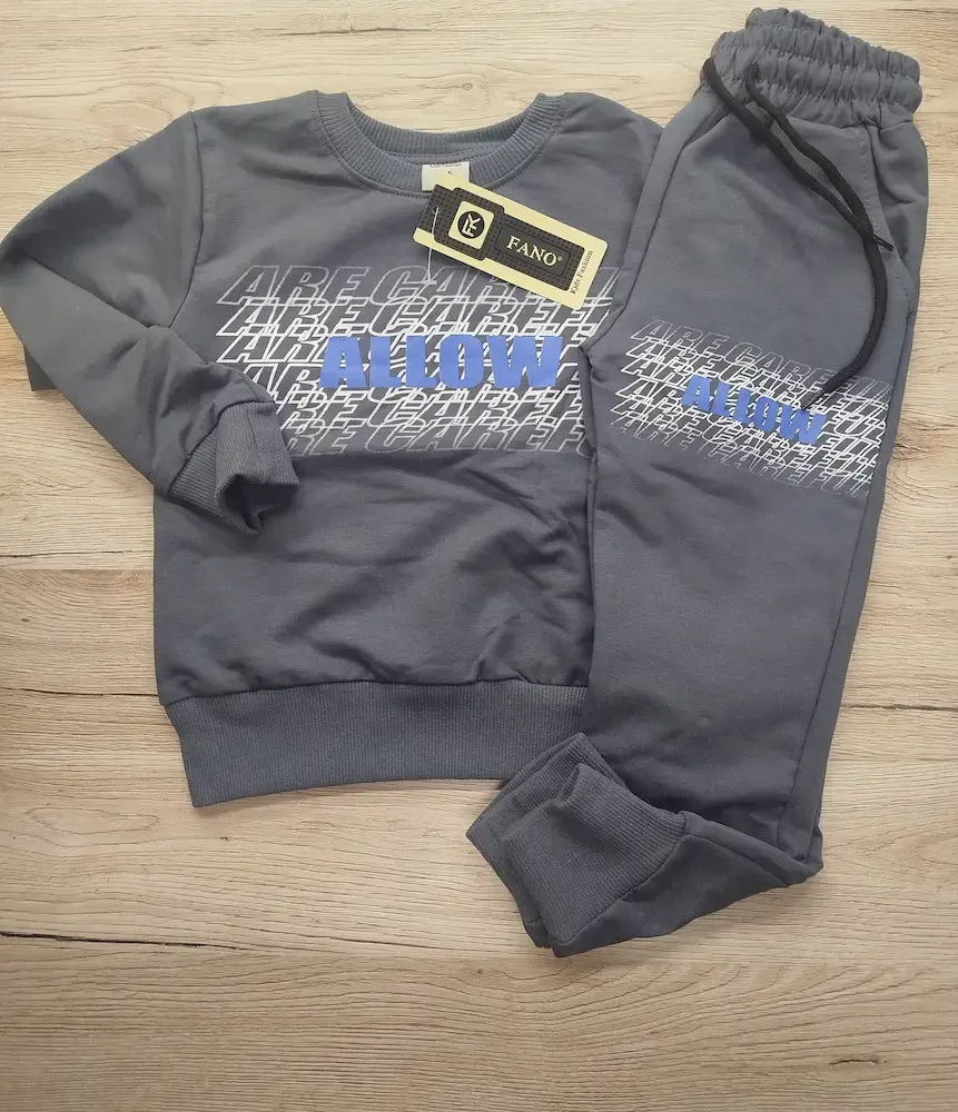 Dres dziecięcy Allow szary - Fano